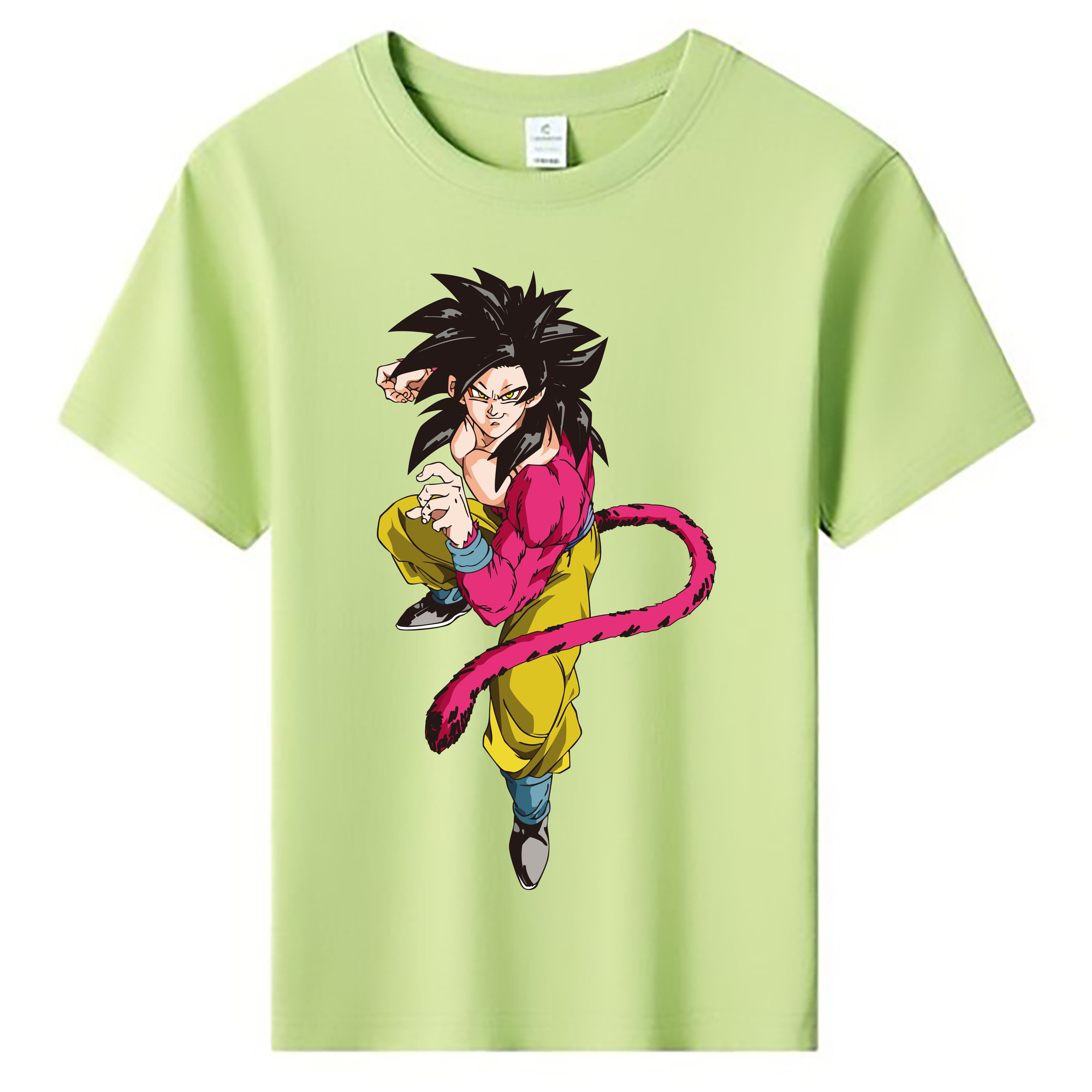 （画像用） ドラゴンボール 孫悟空（そん ごくう）Son Goku カカロット DRAGON BALL Kakarotto 綿100％キッズTシャツ（フロントプリント）